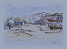 Fethiye. Tersane Boatyard.