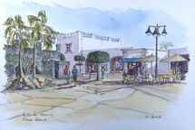 Rubicon Marina shops: Playa Blanca