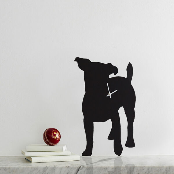 Jack Russell Terrier Clock