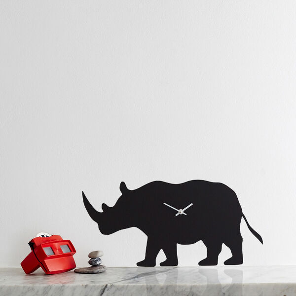 Rhinoceros Clock
