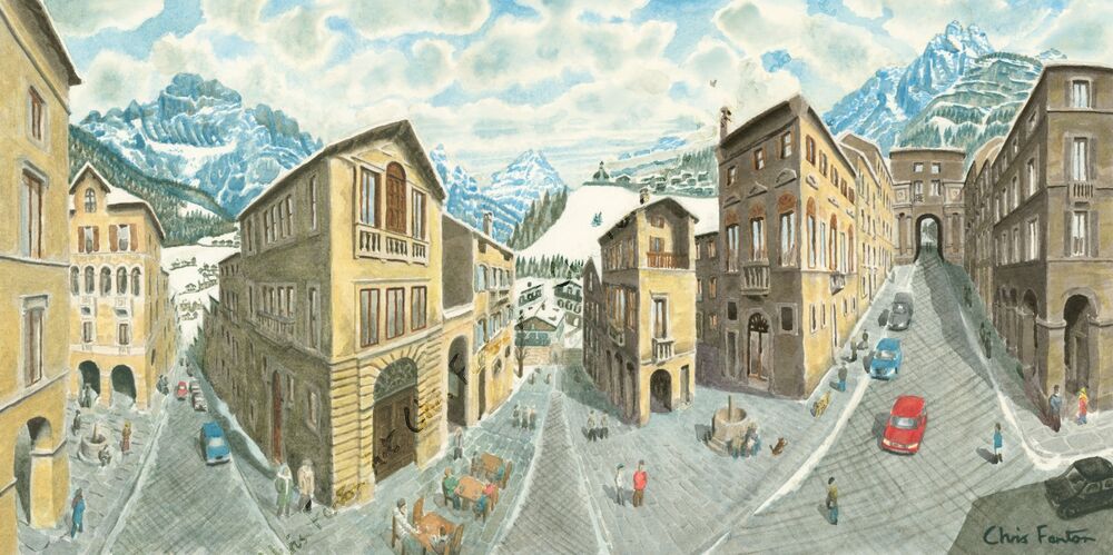 2026 - Italian Mountain Panorama