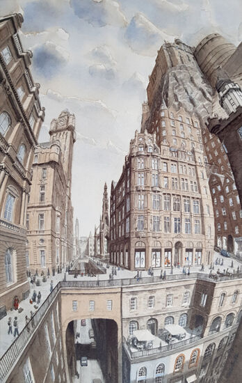 2020 - Edinburgh Castle Cityscape