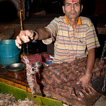 Prawn vendor