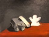Angel Light with still life