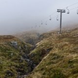 Chairlift and gorge