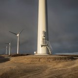 Turbine and storm Yell