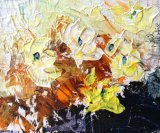 Chrysanths 13x15 cms