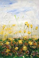 Cornflowers 30x42 cms