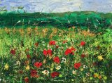 Poppy Field 38x28 cms
