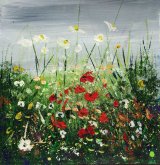 Poppy Meadow 27x28 cms