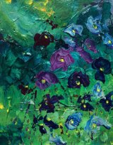 Violets 20x25 cms