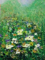 White Meadow  33 x 47