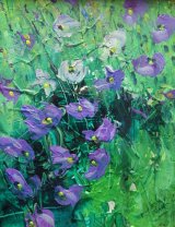 Wild Pansies 20 x 24
