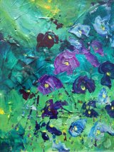 Wild Pansies II 20 x 24