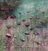 Winter Grasses 38x38 cms