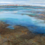 'Low tide across The Mersey'