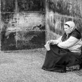 beggar woman