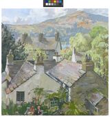 WORDSWORTH'S HOUSE, (DOVE COTTAGE) FROM ITS GARDEN.
