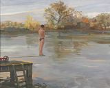 NOVEMBER DAWN, HIGHGATE PONDS (SOLD)