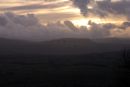Sunset over Addlebrough