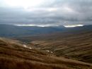 Fossdale Gill with Ingleborough in the distance