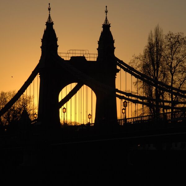 Hammersmith Bridge Sunset