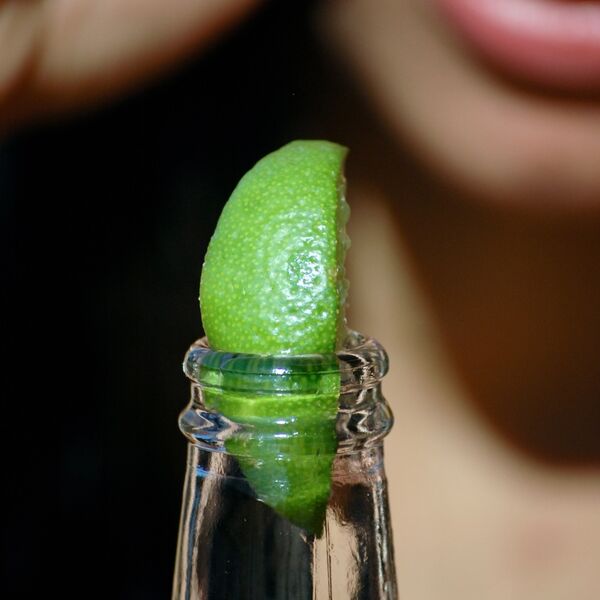 Lime in Bottle