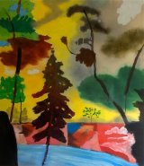 Artificial Landscape 90x103cm (2018)