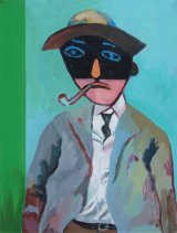 Man with Pipe 46x61cm (2014)
