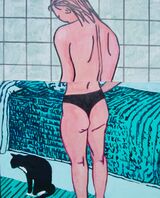Venus in the Bathroom 80x100cm (2021)