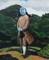 Vishnu in England 34x42cm (2021)