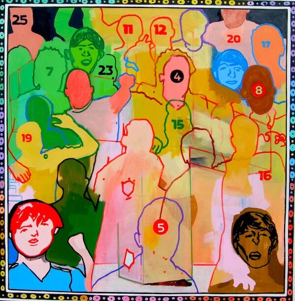 Extra Time 157x157cm (2009)