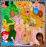 Extra Time 157x157cm (2009)