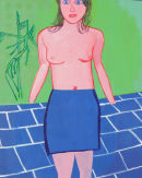 Femme au Miroir 100x125cm (2013)