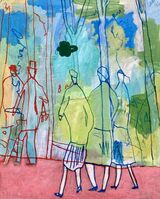 A Walk In The Park 125x100cm (2025)