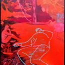 Prospero's Island 92x92cm (2006) SOLD