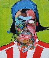 Self-Portrait as Sunderland Supporter 36x43cm (2007)