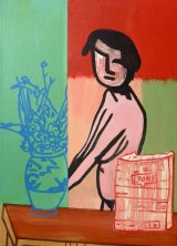 Still-Life with Nude 65x90cm (2017)