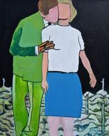 Work Done (Hollow Men 1) 90x150cm (2019)