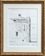 Derelict Farmhouse, Preliminary Sketch 1 Derelict Farmhouse 1