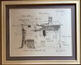 Italian Farmhouse. Preliminary sketch Italian Farmhouse