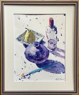Still life with Vodka Bottle