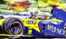 Alonso F1 Champion 2005 (31cm x 21cm)