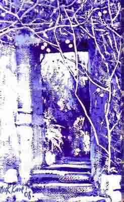 Spanish Garden (14cm x 21cm)