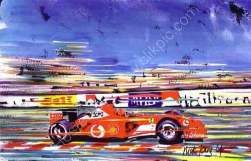 Schumi @Monaco 2 (29cm x 21cm)