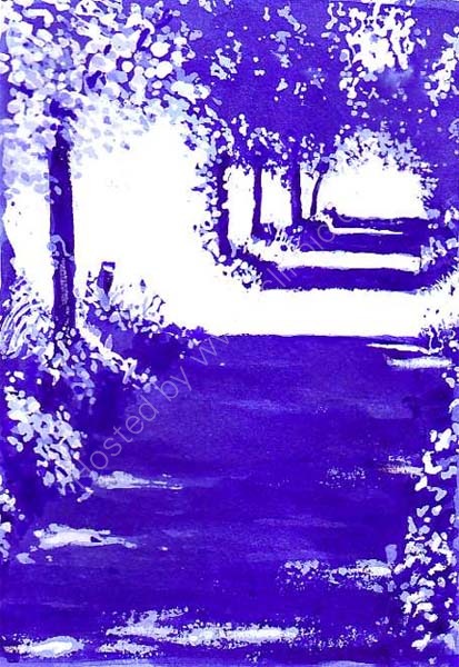 Summer Walk (23cm x 17cm)