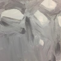 sea level, acrylic on canvas, 59.5x50cm