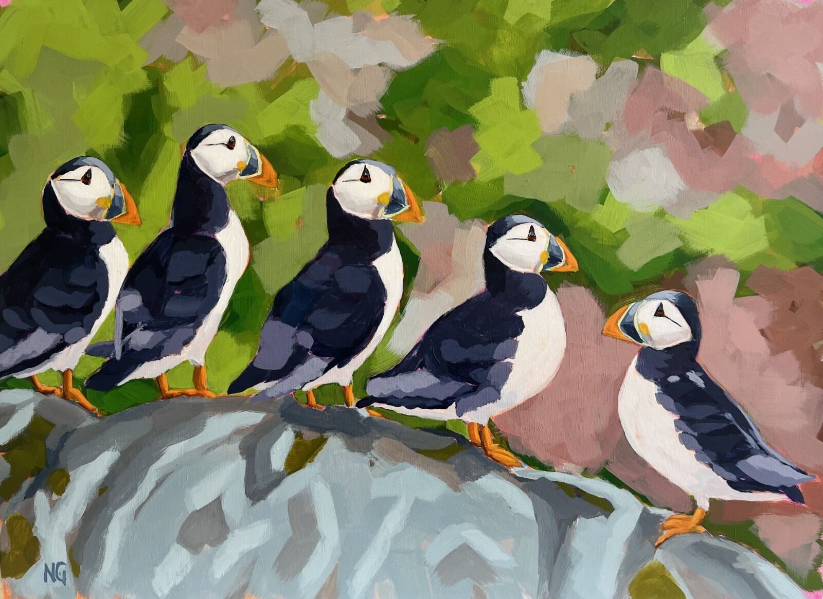 Circus of Puffins