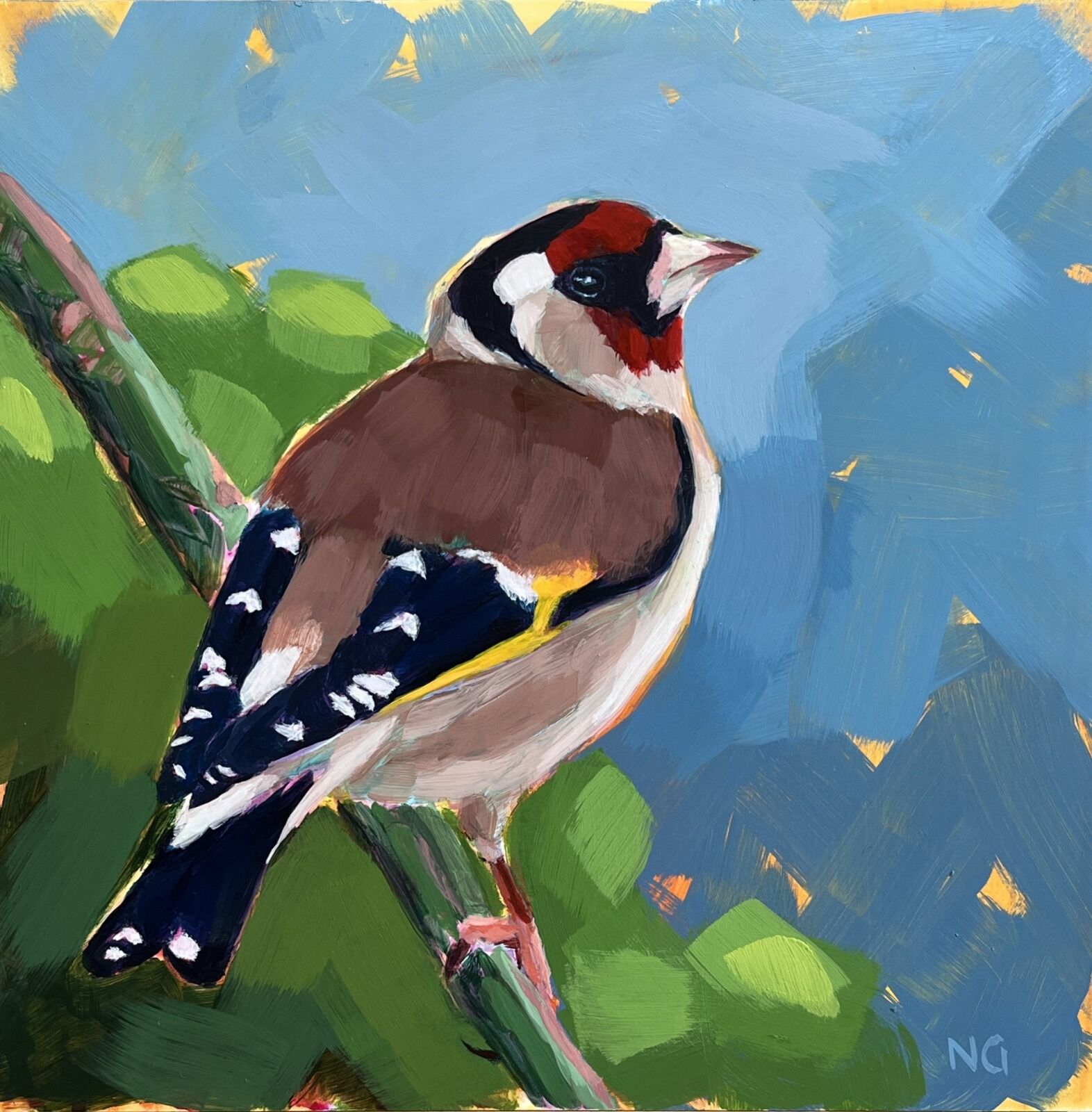 Goldfinch: Flash of Scarlet