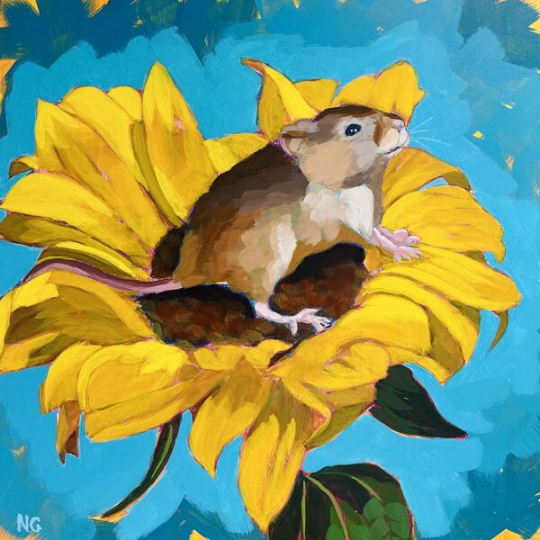 Harvest Mouse: Golden Perch
